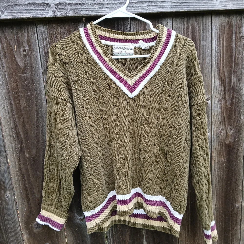 Vintage Woods & Gray Sweater - Picture 14 of 14